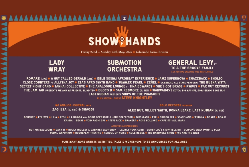 Show of Hands Festival Lineup 